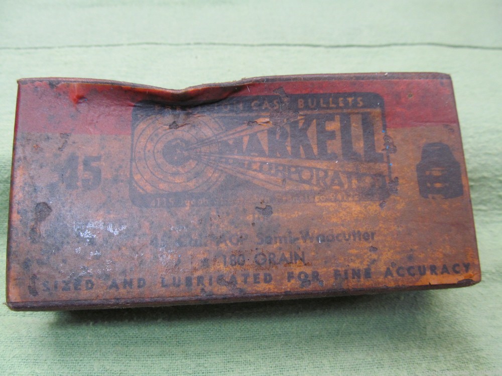 3 Vintage Boxes of Reloading Bullets-Markell & Speer-img-17