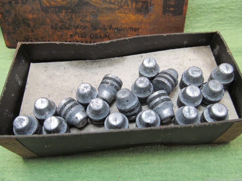 3 Vintage Boxes of Reloading Bullets-Markell & Speer-img-20