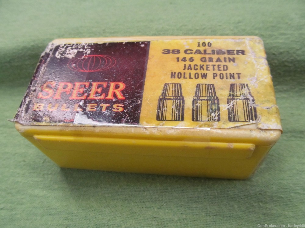 3 Vintage Boxes of Reloading Bullets-Markell & Speer-img-1