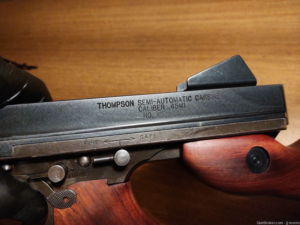 Thompson M1 post 1986  dealer sample machine gun-img-11