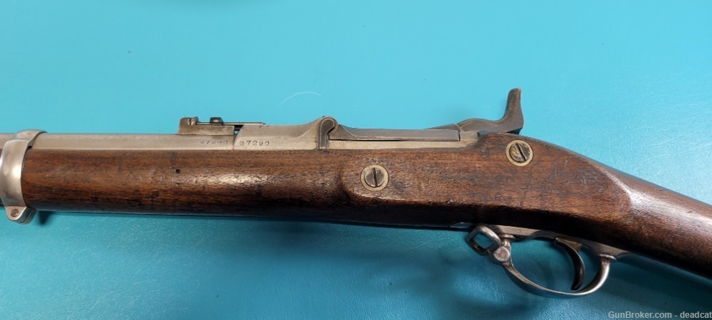 U.S. Springfield Model 1868 Trapdoor Single Shot Military Rifle 50-70-img-3