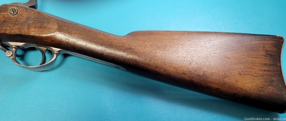 U.S. Springfield Model 1868 Trapdoor Single Shot Military Rifle 50-70-img-2
