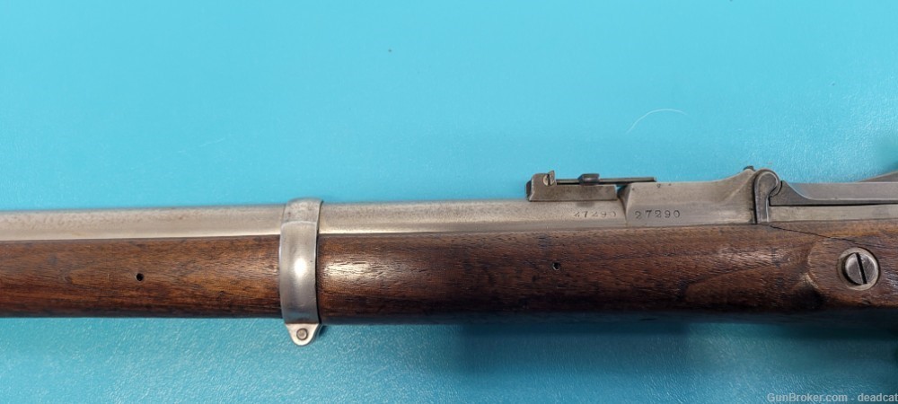 U.S. Springfield Model 1868 Trapdoor Single Shot Military Rifle 50-70-img-5