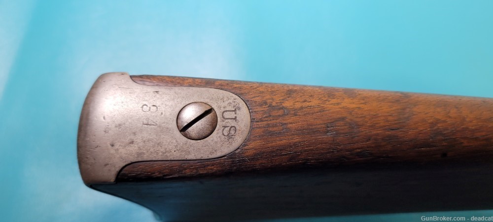 U.S. Springfield Model 1868 Trapdoor Single Shot Military Rifle 50-70-img-22