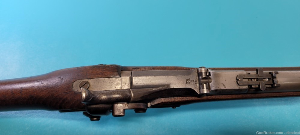 U.S. Springfield Model 1868 Trapdoor Single Shot Military Rifle 50-70-img-14