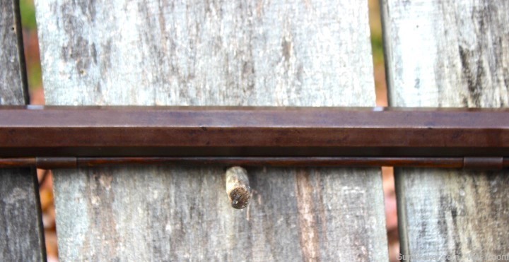 Rare Allen & Wheelock Brass Frame Side Hammer .38 Caliber Rifle-img-7