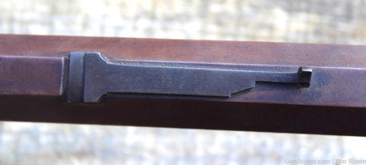 Rare Allen & Wheelock Brass Frame Side Hammer .38 Caliber Rifle-img-28