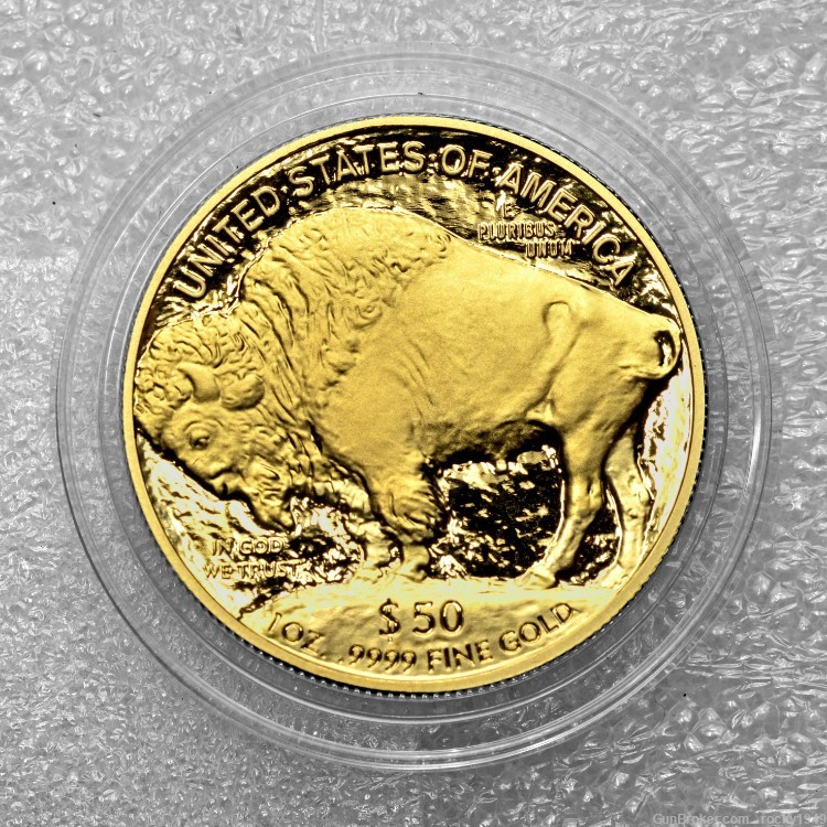 2007 - W $50 American Buffalo - 1oz .9999 pure gold-img-1