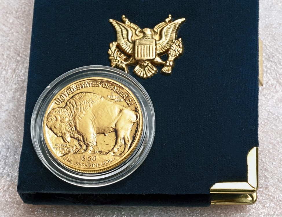 2007 - W $50 American Buffalo - 1oz .9999 pure gold-img-4