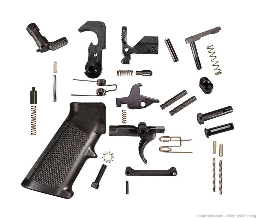 Windham Weaponry: Complete Lower Receiver Parts Kit for AR15 KIT-LOWER-AR-img-0
