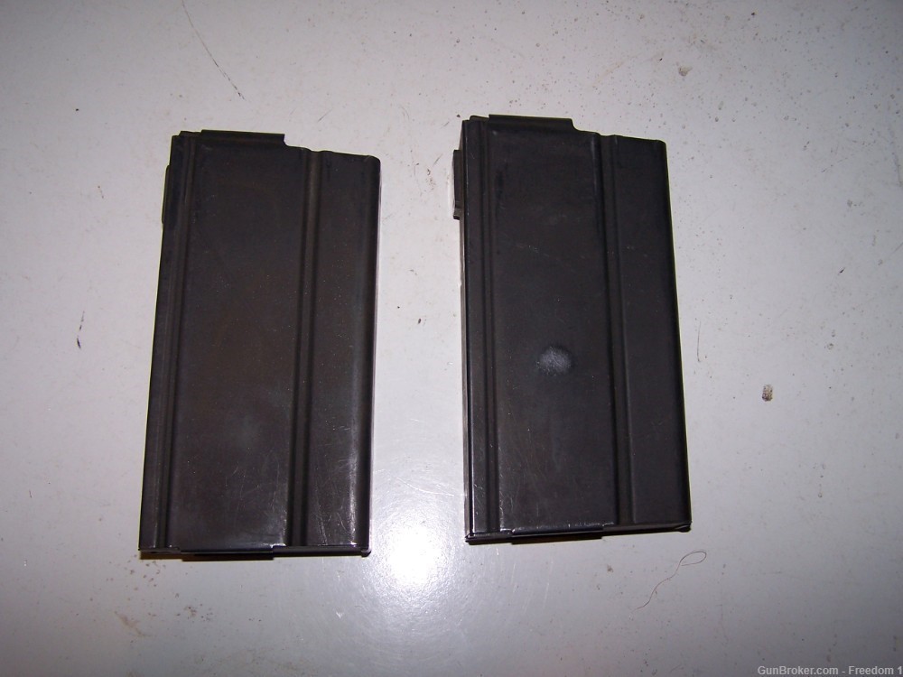 2-M14 USGI 7.62X51 Pre Ban 20rd Magazines In Pouch (BRG S-I)-img-1