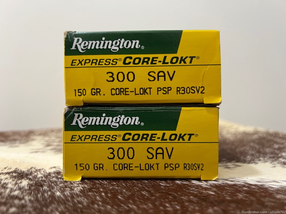 80 Rounds of Remington 300 Savage 150gr & 180gr Core-Lokt-img-1