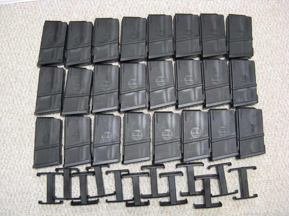 24 THERMOLD 20 RD. 223/5.56 MAGAZINE AR-15/M16 MAGS AR15 MAGAZINES CLIPS-img-0