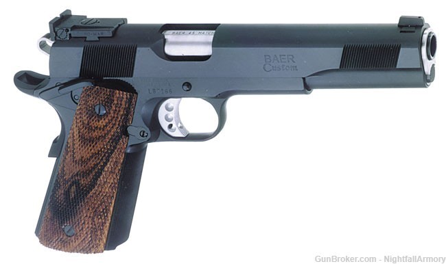 Les Baer Premier II 6 .45acp 6" Longslide Blued 1911 Pistol 45 LBP2305 ambi-img-0
