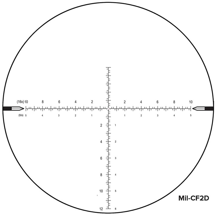 Nightforce NX8 4-32x50 F2 .1 MRAD MIL-CF2D Riflescope C640-img-4