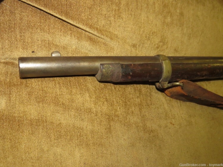 ANTIQUE U.S. SPRINGFIELD MODEL 1868 TRAPDOOR RIFLE .50-70 INDIAN WARS USED -img-19