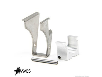 AVES FMDA DD26.2 Rail Kit Stainless Glock 26 REPAIR PARTS G26 NEW 3D NIB