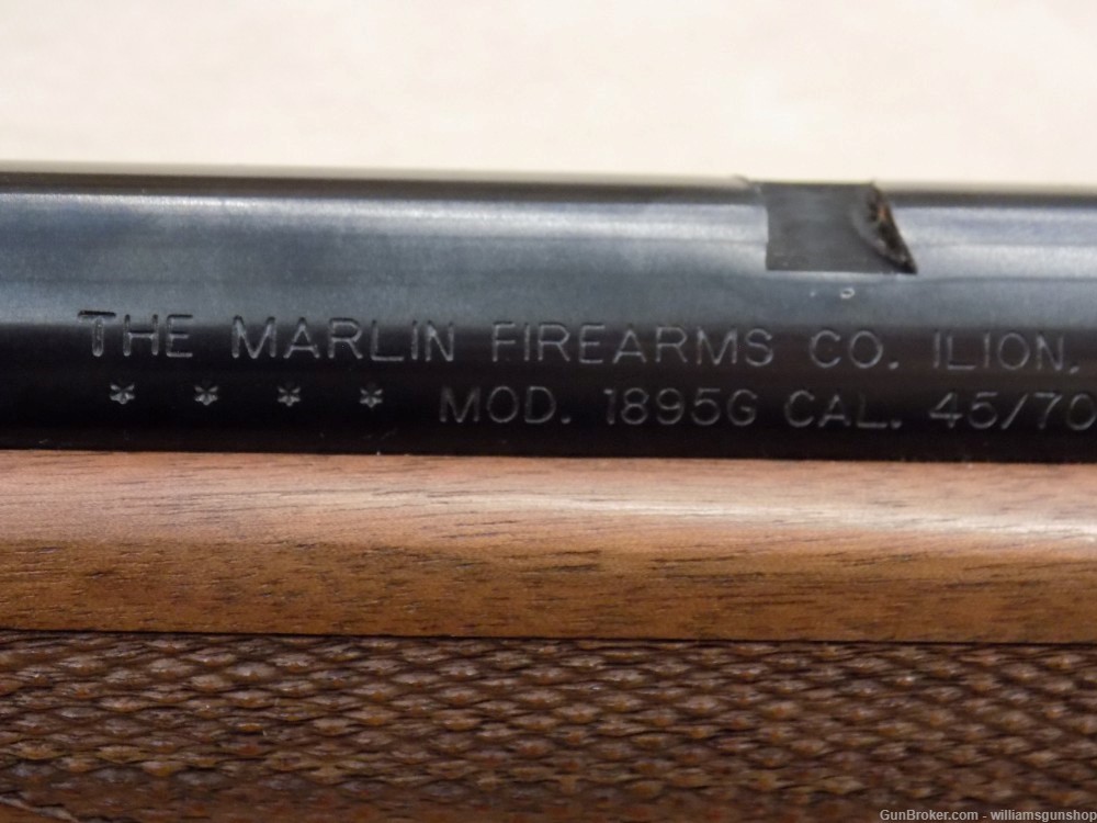 Marlin 1895 45-70 Lever Action Rifle Walnut and Blued 18" BBL. -img-18
