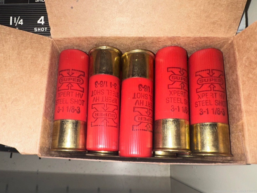 800 Shell 12 Gauge Ammunition rounds, shot shells 3 inch magnum steel LOT -img-2