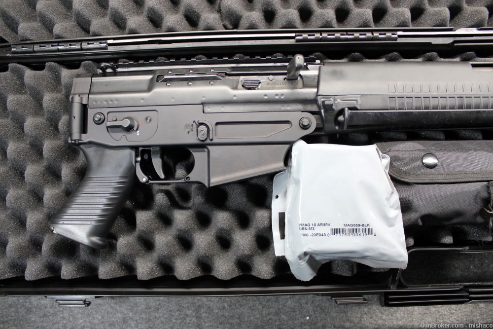 Rare Swiss Import SIG SG550 DMR 21"Threaded AR15 Stock&Mags SG550DMP Pistol-img-2