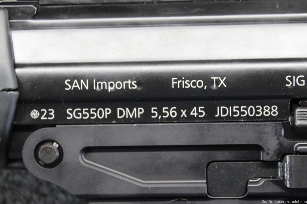 Rare Swiss Import SIG SG550 DMR 21"Threaded AR15 Stock&Mags SG550DMP Pistol-img-8