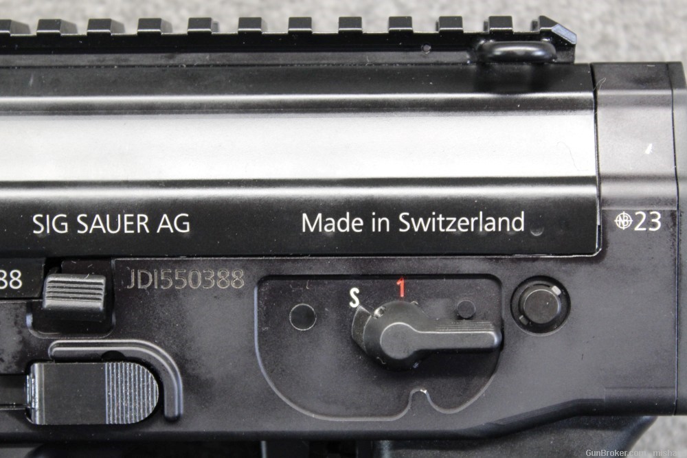 Rare Swiss Import SIG SG550 DMR 21"Threaded AR15 Stock&Mags SG550DMP Pistol-img-7