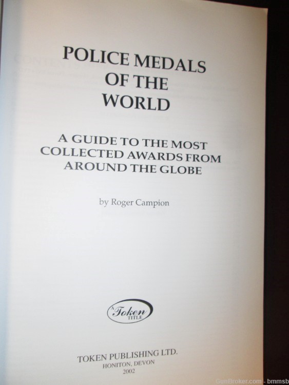 POLICE MEDALS OF THE WORLD, by Roger Campion-img-2