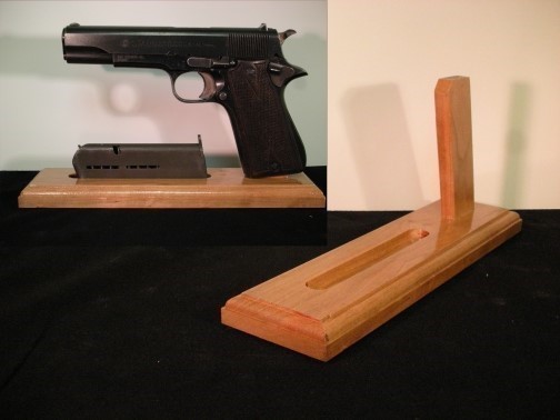 Star B 9m Pistol Stand With Mag Slot-img-0