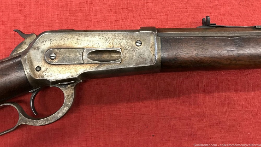Winchester Model 1886 Octagonal Barrel Rifle With Casehardened Frame-img-3