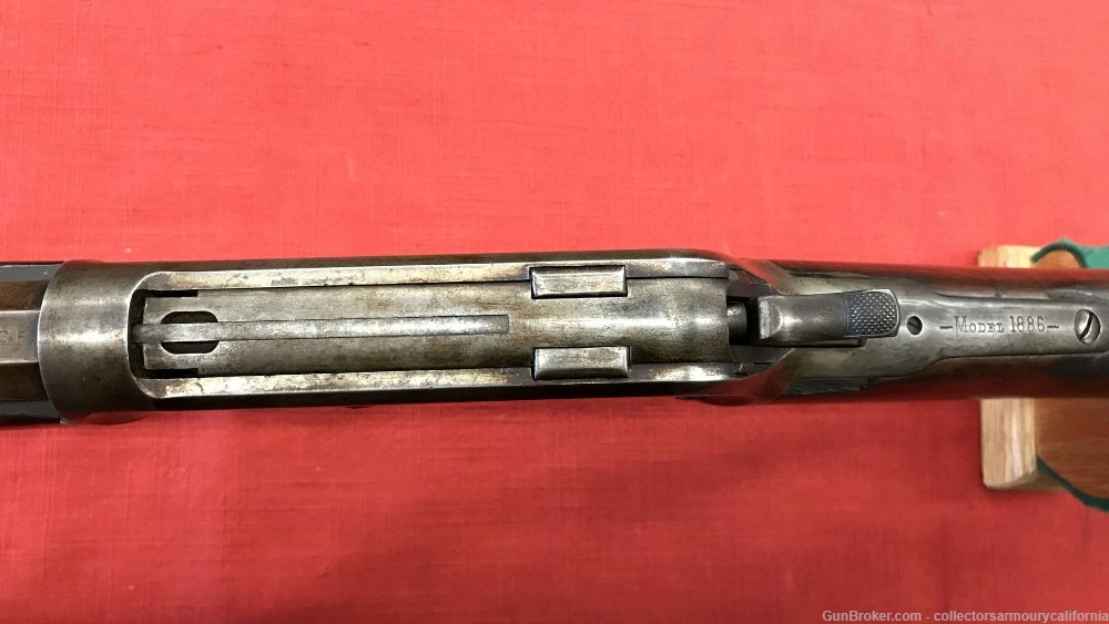 Winchester Model 1886 Octagonal Barrel Rifle With Casehardened Frame-img-14