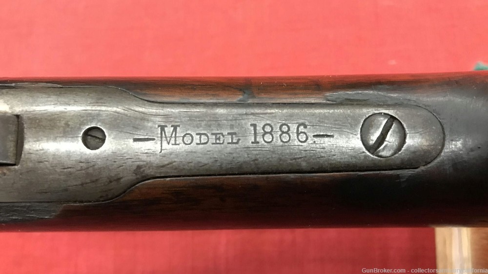 Winchester Model 1886 Octagonal Barrel Rifle With Casehardened Frame-img-25