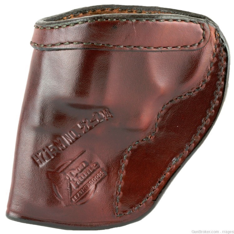 Don Hume Clip On IWB Holster For Ruger SP101 - RH Brown-img-1