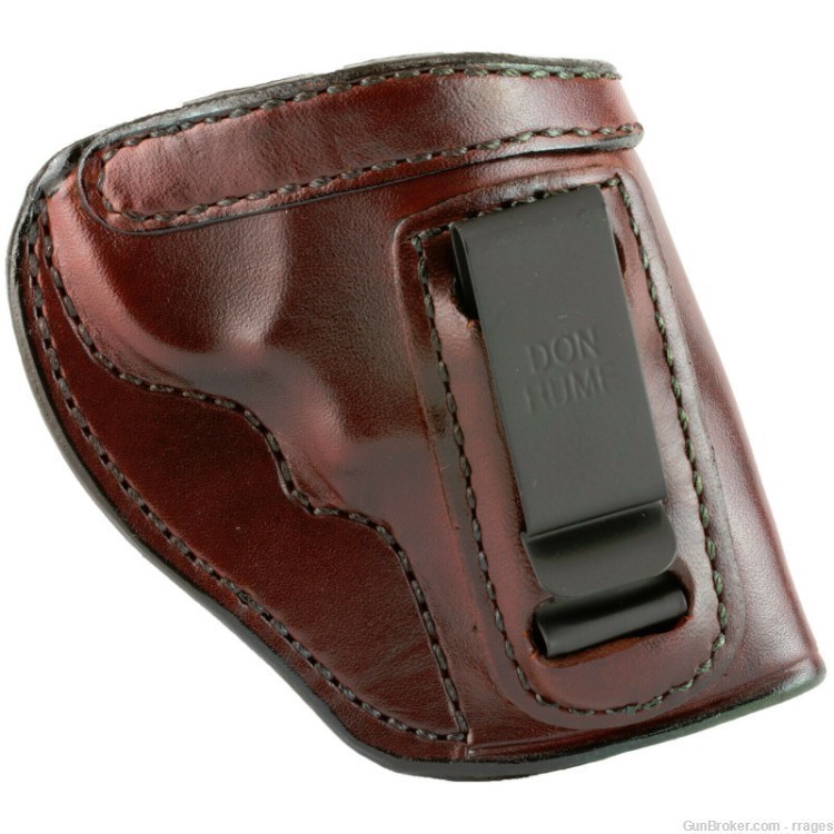 Don Hume Clip On IWB Holster For Ruger SP101 - RH Brown-img-0
