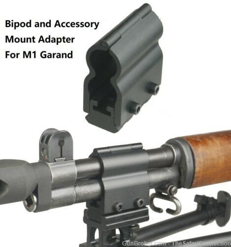 GunToolZ M1 Garand 20mm Rail Bipod & Accessory Mount-GREAT ITEM-LOW$$-img-0