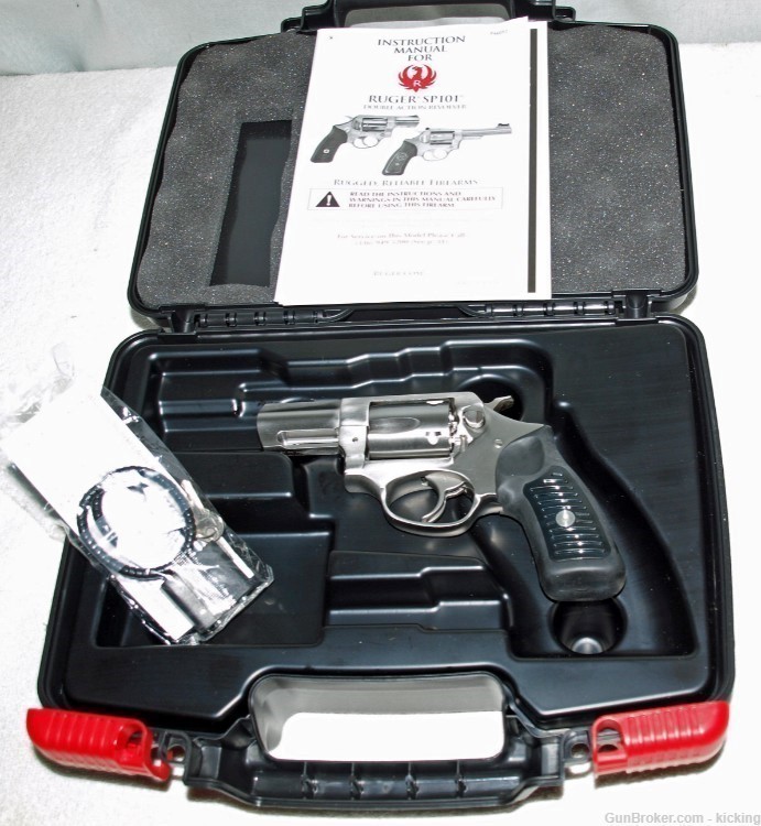 Ruger Model SP101 Cal 357Mag, Also Fires 38Special 2.25" Barrel SS Finish-img-0
