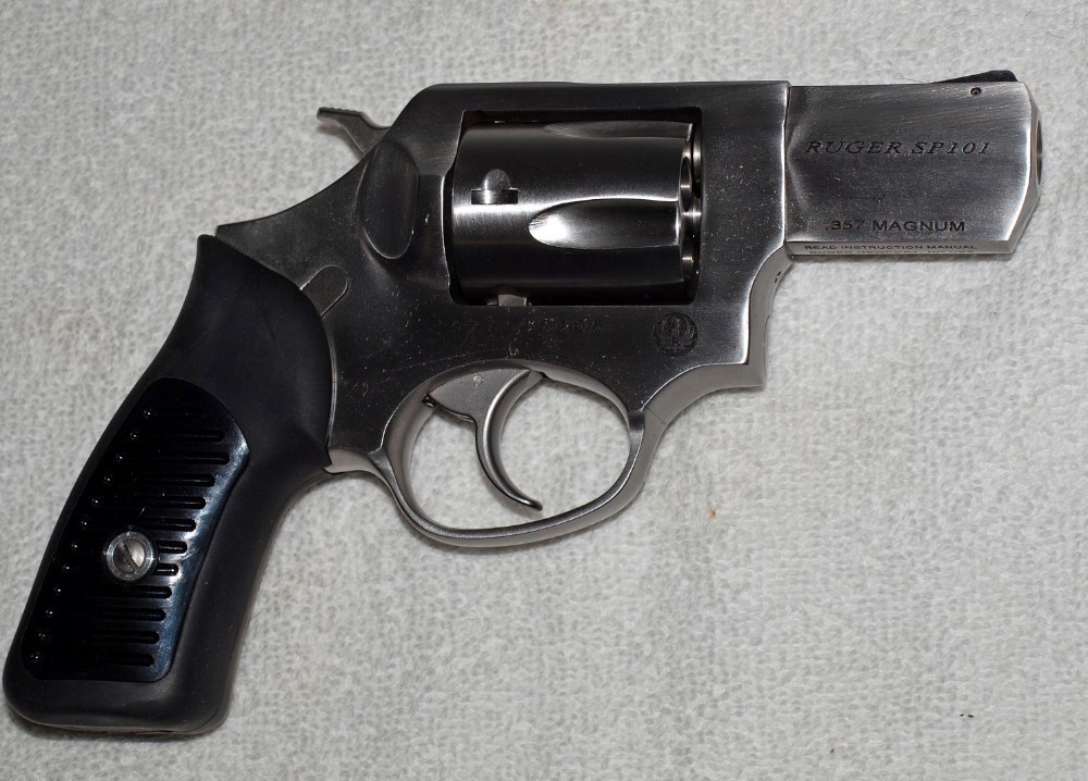 Ruger Model SP101 Cal 357Mag, Also Fires 38Special 2.25" Barrel SS Finish-img-1