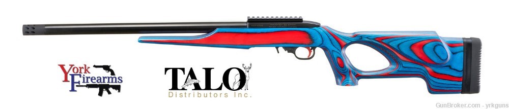 Ruger 10/22 TALO USA Shooting Team 2024 Blue/Red 22LR Rifle NEW 31180-img-4