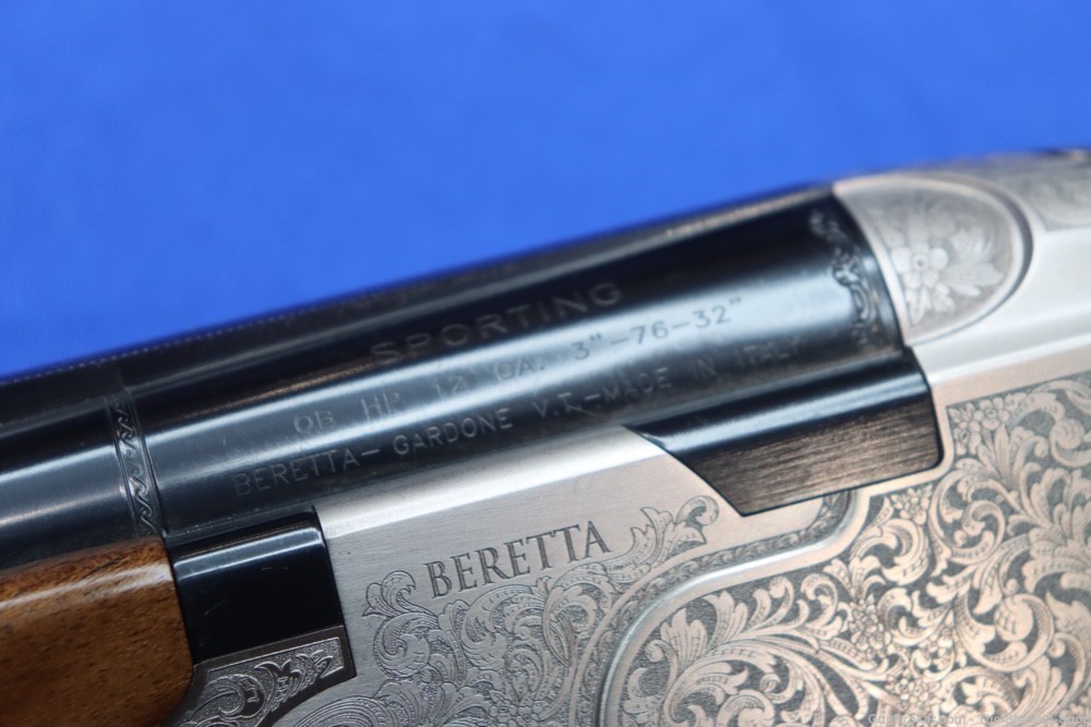 Beretta Model 687 SP5 Shotgun Silver Pigeon V HIGH GRADE Engraved 12GA 32" -img-35