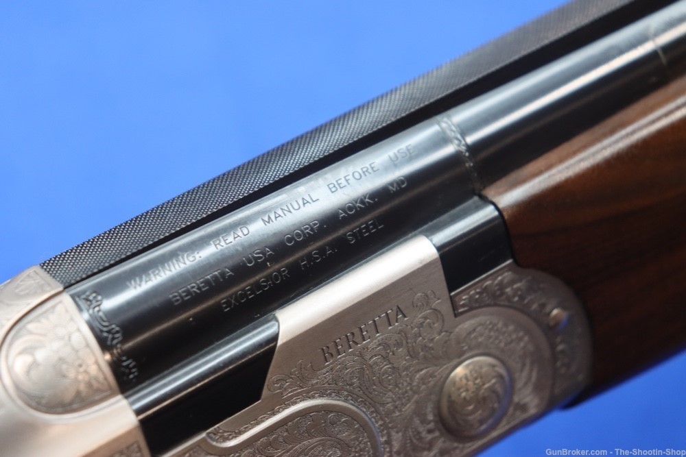 Beretta Model 687 SP5 Shotgun Silver Pigeon V HIGH GRADE Engraved 12GA 32" -img-44