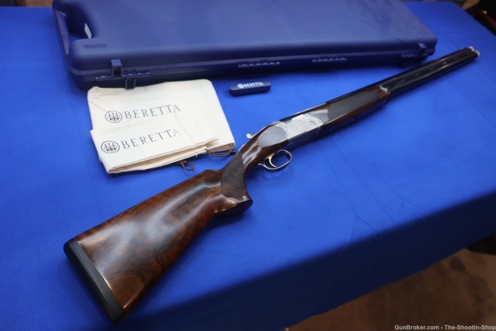 Beretta Model 687 SP5 Shotgun Silver Pigeon V HIGH GRADE Engraved 12GA 32" -img-0