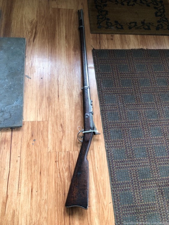 Trapdoor Springfield Model 1868 Rifle -img-4