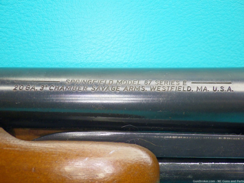 Springfield 67E 20ga 3" shells 28"bbl Shotgun -img-7