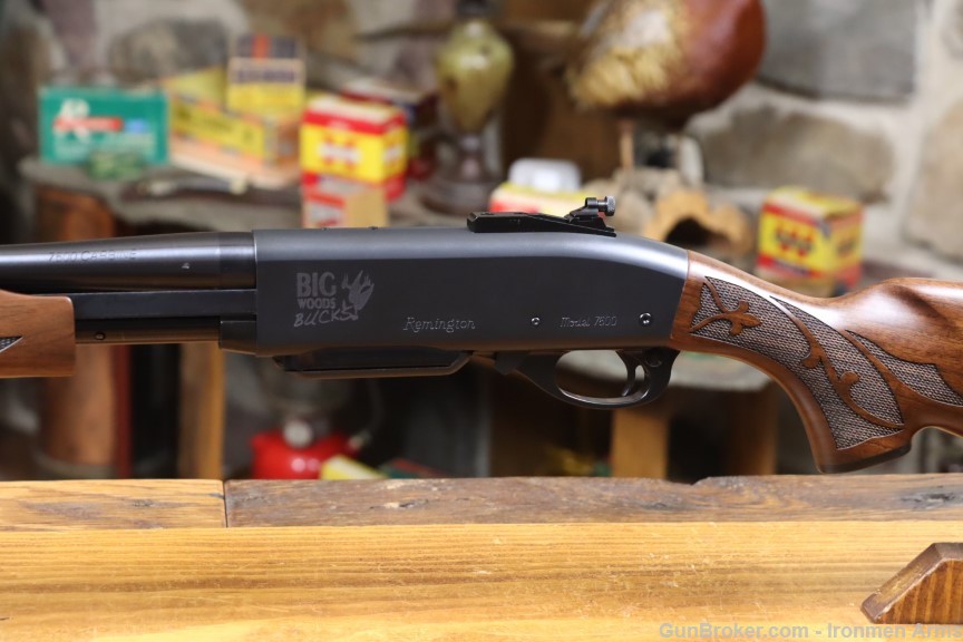 1 of 100 Remington 7600 Big Woods Bucks 35 Whelen Carbine New Old Stock 68 -img-13