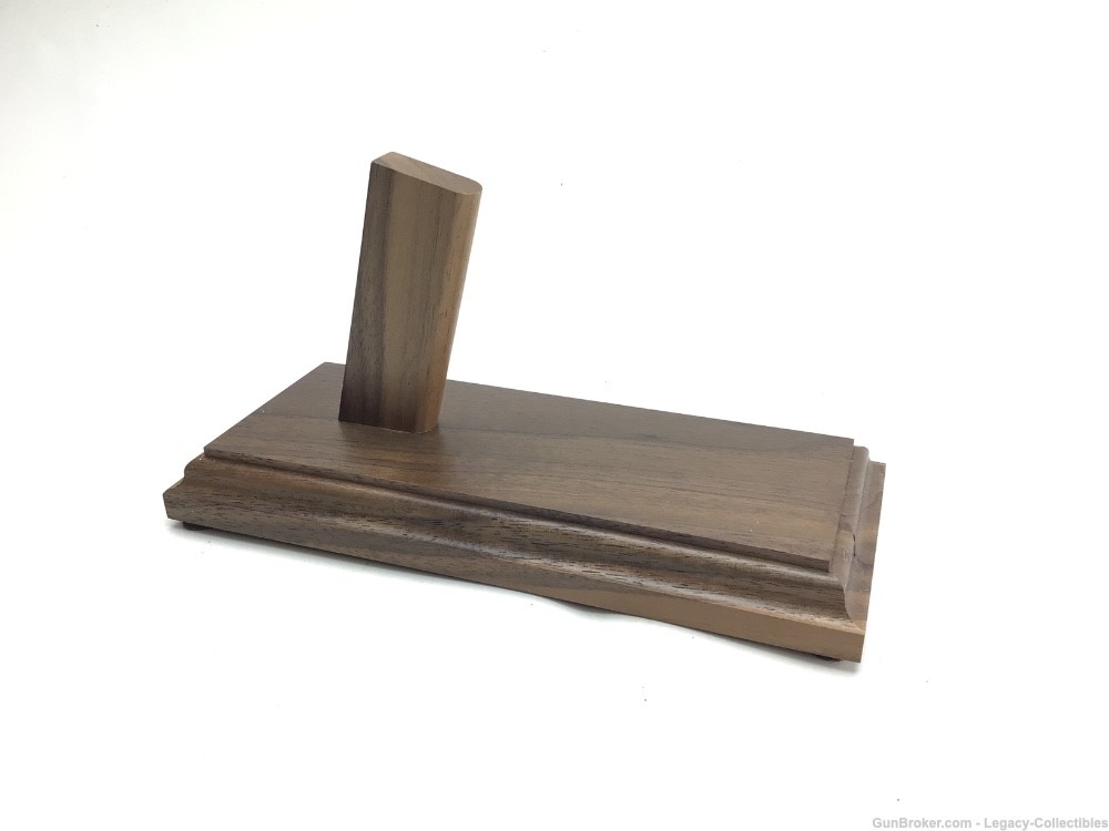 Walther PP / PPK Display Stand - Solid Walnut 7.65mm-img-2