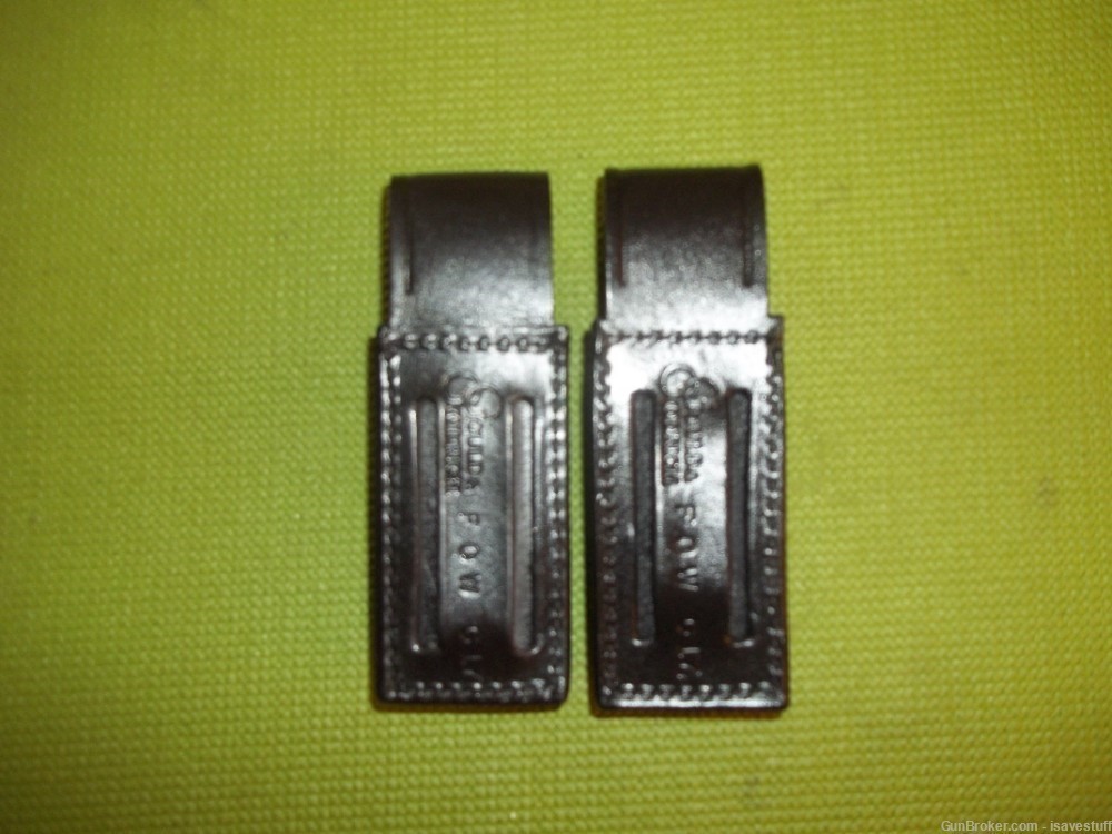 (2) G&G Double Stack Magazine Belt Carriers 9mm S&W Sig Springfield Ruger-img-4