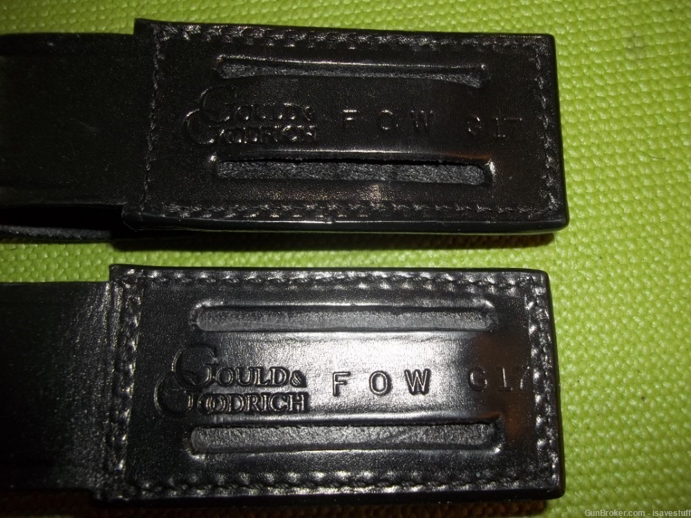 (2) G&G Double Stack Magazine Belt Carriers 9mm S&W Sig Springfield Ruger-img-6
