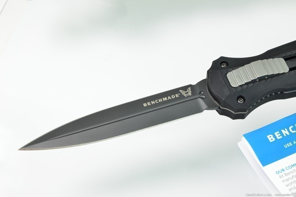 Benchmade 3300BK Infidel Tactical AUTO OTF Knife D2 with sheath AUTHENTIC-img-3