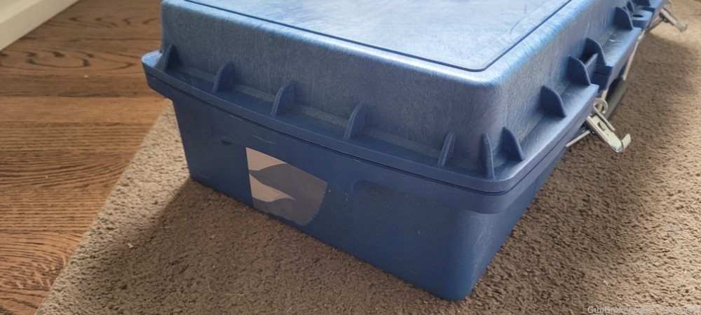 Storage Case, lockable, with foam inserts.  27x12x6.  Like Pelican.-img-3