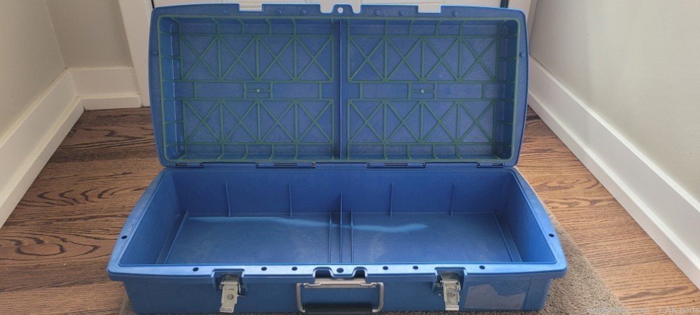 Storage Case, lockable, with foam inserts.  27x12x6.  Like Pelican.-img-1