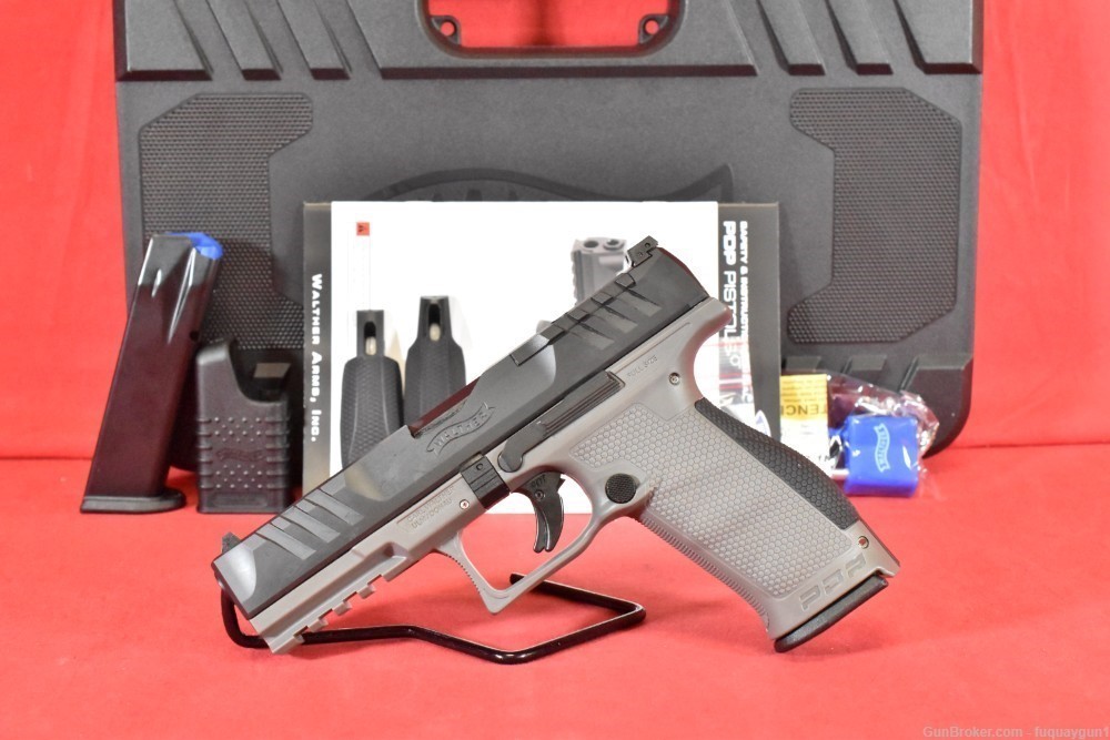 Walther PDP Full Size 9mm 4.5" 2.0 Optic Ready Tungsten PDP-img-1